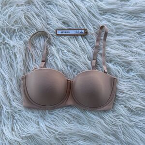 Skims Fits Everybody Strapless Bra Clay Size 32C